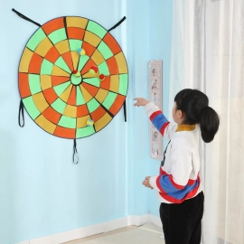 Jumbo Dart Board Game For Kids Children Sport Sensory Toys Playground Outdoor Fun Sticky Ball Target Carnival Party Favors